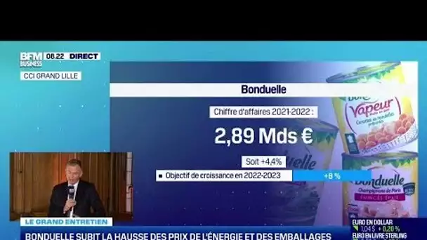 Guillaume Debrosse, Directeur Général du groupe Bonduelle, est l'invité de Good Morning Business