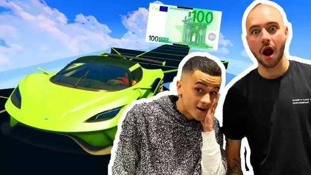 IL N'A JAMAIS JOUER A GTA 5 DE SA VIE, JE MISE 100€ PARKOUR !