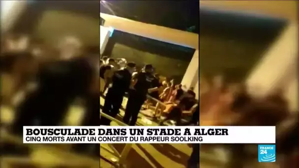 5 morts, 21 blessés dans une bousculade avant le concert du rappeur Soolking à Alger - ALGÉRIE