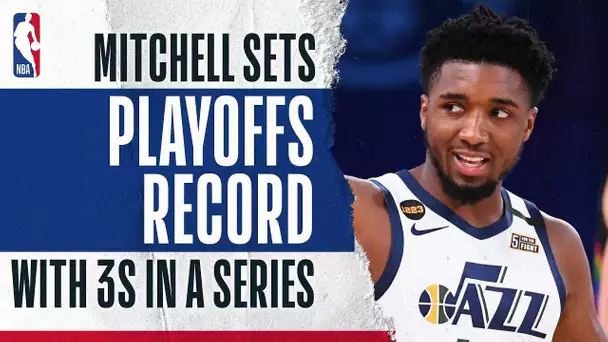 Donovan Mitchell's Record-Setting Series From Downtown 🎯