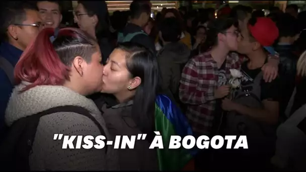 En Colombie, des baisers pour combattre l'homophobie