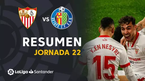 Resumen de Sevilla FC vs Getafe CF (3-0)