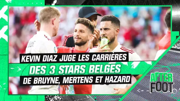 Belgique : Diaz "donne plus de crédit à la carrière de Mertens et De Bruyne qu'à celle de Hazard"