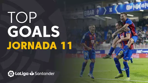 Todos los goles de la Jornada 11 de LaLiga Santander 2019/2020