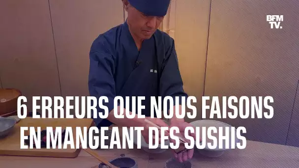 Un chef nippon nous montre enfin comment manger des sushis comme un VRAI japonais