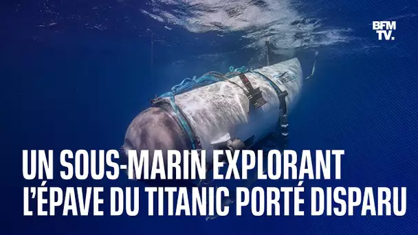 Un sous-marin touristique parti explorer l’épave du Titanic est porté disparu
