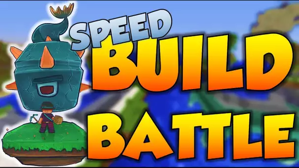 JE SUIS CONTRE 4 CHAMPIONS ! SPEED BUILD BATTLE FR