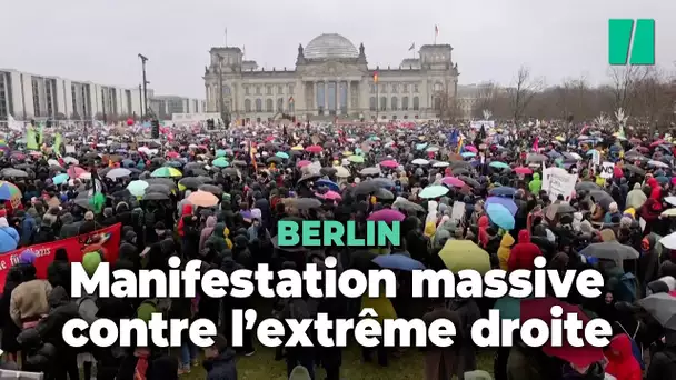 À Berlin, manifestation massive contre l'extrême droite