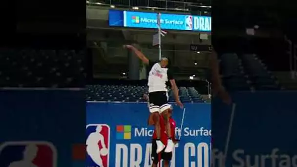 Keon Johnson Records 48.0 Inch Vertical Leap 🤯 | #Shorts