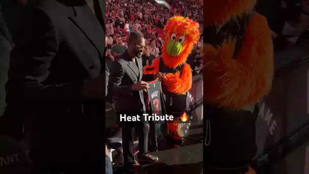 Heat celebrate Dwyane Wade’s Naismith Hall of Fame induction | #Shorts