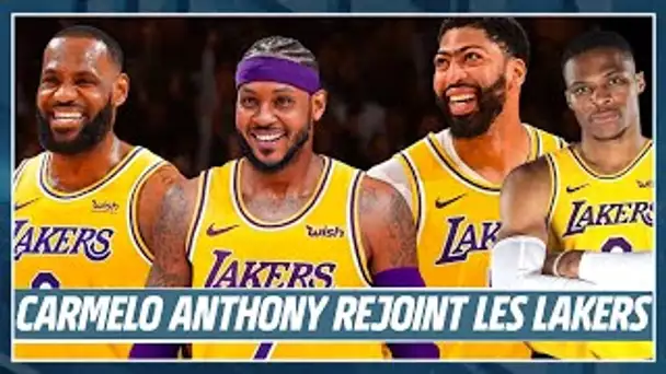 CARMELO, LEBRON, WESTBROOK, AD : on pense quoi du roster des LAKERS ?