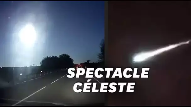 Cette impressionnante météorite a transpercé le ciel méditerranéen