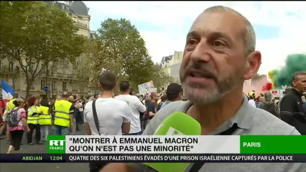 «Montrer à Macron qu’on n’est pas une minorité» : les Gilets jaunes dans la rue contre le pass