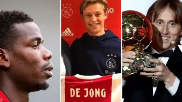 Polemique au Ballon d'Or ?! De Jong se rapproche du PSG,  pogba ramasse