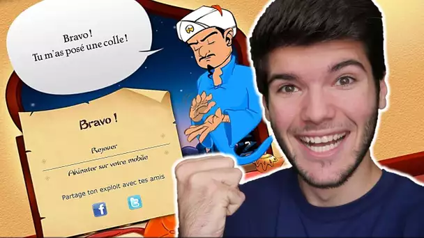 J&#039;AI REUSSI A BATTRE AKINATOR L&#039;IMBATTABLE !