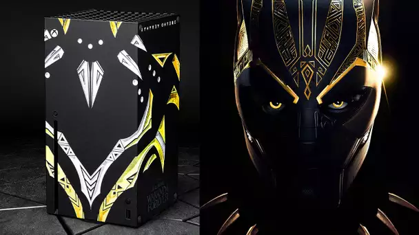 Xbox Series X "BLACK PANTHER WAKANDA FOREVER" : Unboxing par Shuri (Letitia Wright)