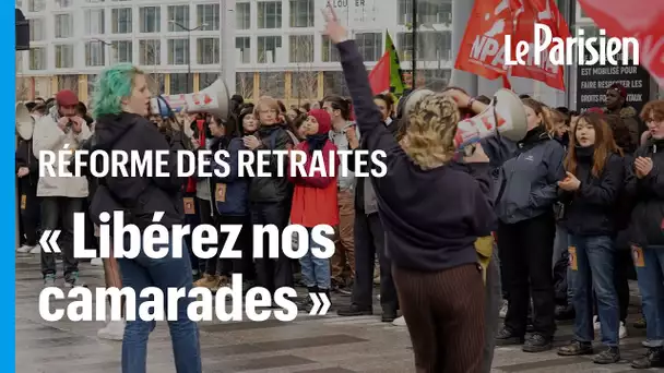 Réforme  des Retraites : des manifestants rassemblés à Paris contre « les répressions policières »