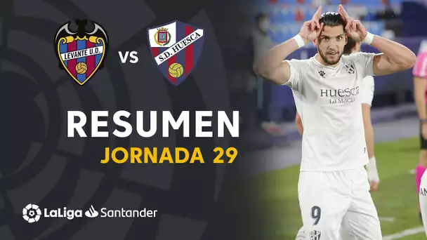 Resumen de Levante UD vs SD Huesca (0-2)