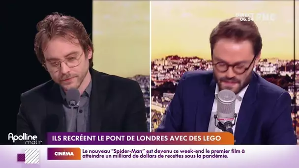 Un couple britannique reproduit le vieux pont de Londres en Lego