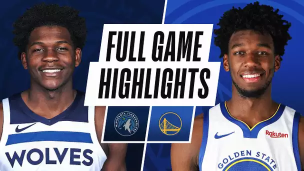 TIMBERWOLVES at WARRIORS | FULL GAME HIGHLIGHTS | January 27, 2021