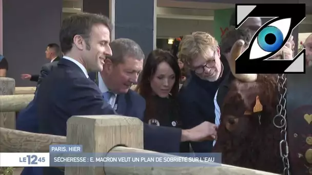 [Zap Actu] Emmanuel Macron interpellé au Salon de l’Agriculture, Opération grandeur nature(27/02/23)