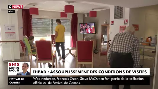 Ehpad : assouplissement des conditions de visite