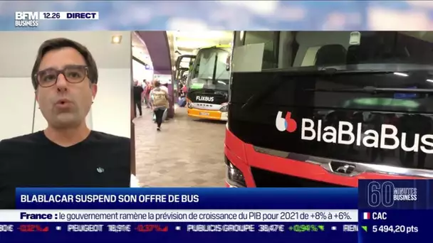 Nicolas Buisson (BlaBlaCar) : BlaBlaCar suspend son offre de bus