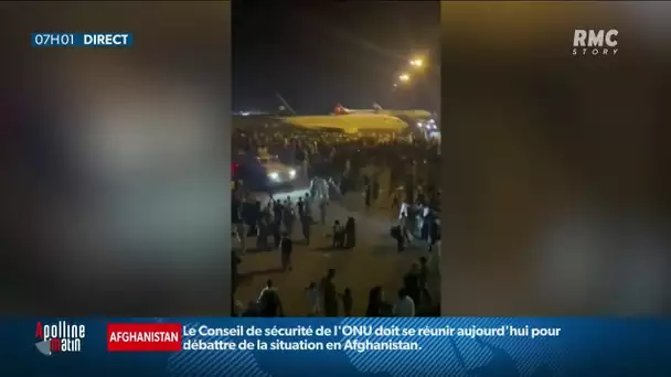 En Afghanistan: scènes de panique sur le tarmac de l'aéroport de Kaboul