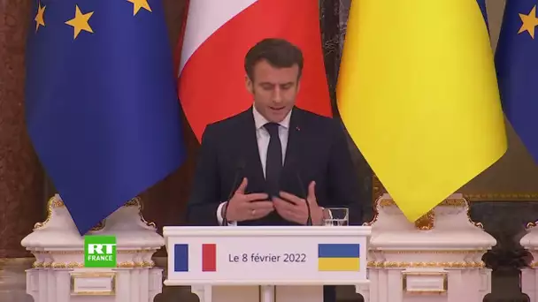Conférence de presse d’Emmanuel Macron et Volodymyr Zelensky
