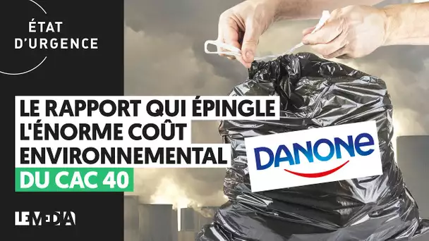 LE RAPPORT QUI ÉPINGLE L'ÉNORME COÛT ENVIRONNEMENTAL DU CAC40