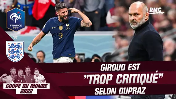Coupe du monde 2022 : "Giroud est trop critiqué" regrette Dupraz (GG du Sport)