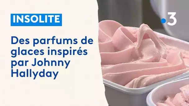 Insolite : des glaces au parfum de Johnny
