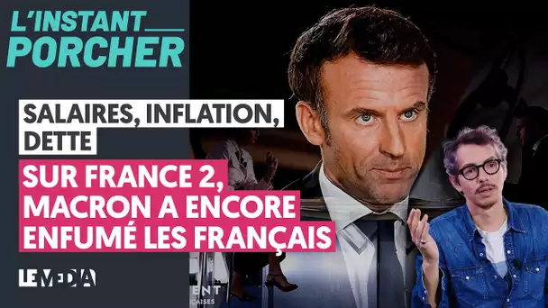 SALAIRES, INFLATION, DETTE : MACRON A ENCORE ENFUMÉ LES FRANÇAIS