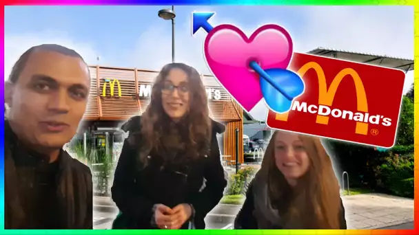 Défie : Inviter 2 Parisienne à manger un Macdonald !!