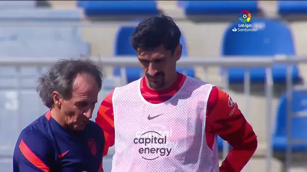 Calentamiento Deportivo Alavés vs Atlético de Madrid