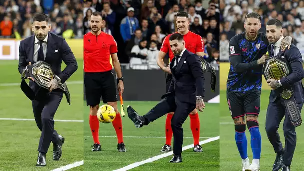 ILIA TOPURIA hace el SAQUE de HONOR en el SANTIAGO BERNABÉU + ENTREVISTA EXCLUSIVA 💯