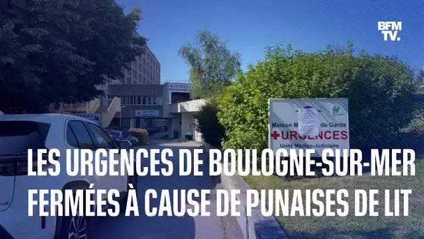 Les urgences de Boulogne-sur-Mer fermées pendant 24h à cause de punaises de lit
