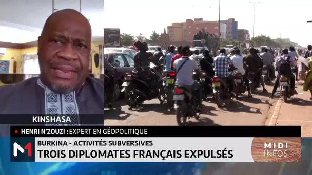 Burkina-activités subversives : trois diplomates français expulsés