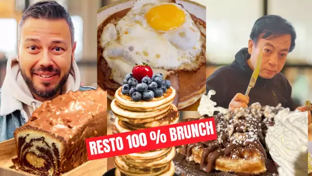 PANCAKES, OEUFS, TOASTS... : On peut BRUNCHER 7/7 dans ce SNACK !