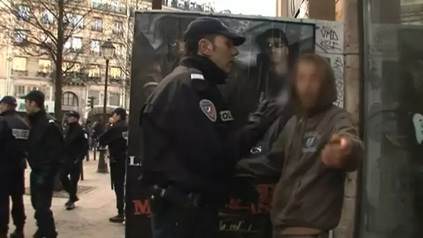 À Paris, la police est sur le qui-vive pour le jour des soldes