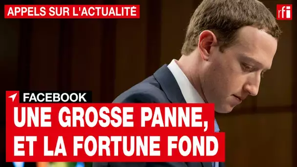 Pourquoi la fortune de Mark Zuckerberg a fondu de 6 milliards de dollars ? • RFI