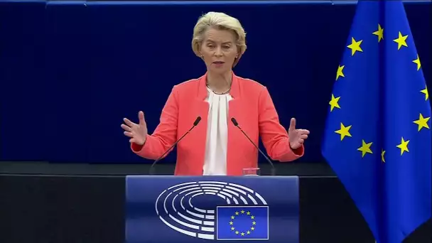 Ursula Von der Leyen appelle à "avancer" sur l'élargissement de l'UE