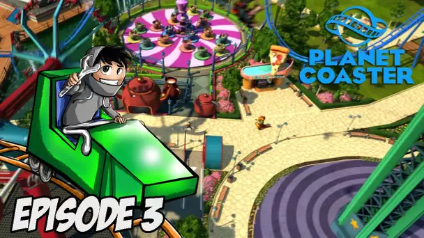 Planet Coaster : L&#039;ATTRACTION DU VOMI | Episode 3