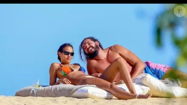 Joakim Noah : Bisous, cocktails et cabrioles à la plage avec sa femme Lais Ribeiro, en bikini au B