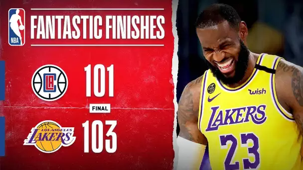 Clippers & Lakers CLASSIC Ends In Dramatic Fashion!