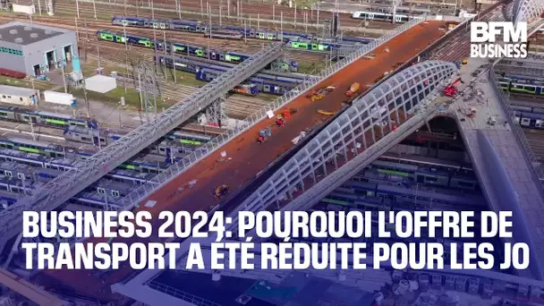 BUSINESS 2024: pourquoi l'offre de lignes de transports pour les JO a été revue à la baisse