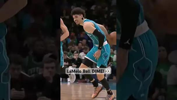 WILD assist by LaMelo Ball! 🔥 Live in the NBA App | #Shorts