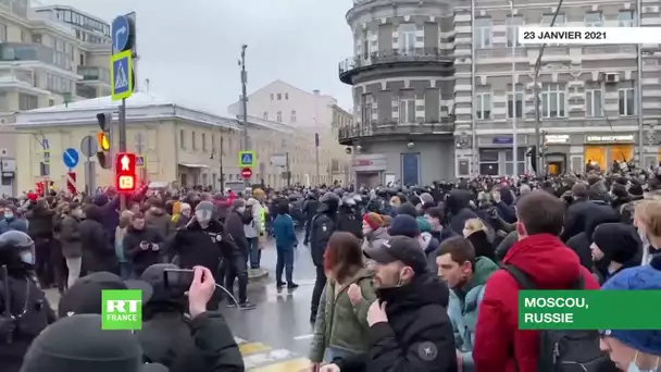 Moscou : tensions entre la police et les participants à une manifestation non-autorisée