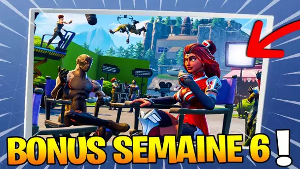 PALIER BONUS DE LA SEMAINE 6 sur Fortnite: Battle Royale