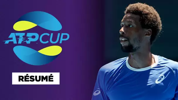 Résumé ATP Cup : Monfils battu, la France éliminée par l'Italie !